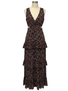 alc laura cotton maxi dress A.L.C. Laura Printed Maxi Dress